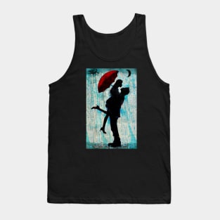 Rain blue Tank Top